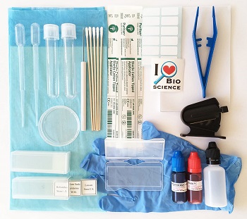 Rs Science - 43-Piece All-in-One Microscope Slide Preparation Kit