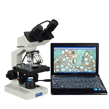 OMAX XM82ESC02 Digital Lab LED Binocular Compound Microscope